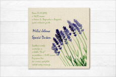 Pozivnice za venčanje sa semenom