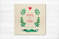 Pozivnice za venčanje sa semenom