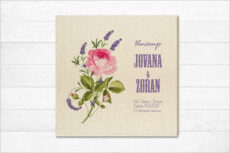 Pozivnice za venčanje sa semenom