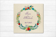 Pozivnice za venčanje sa semenom