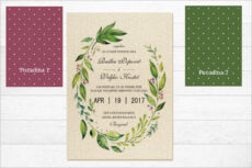 Pozivnice za venčanje sa semenom