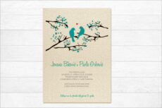 Pozivnice za venčanje sa semenom