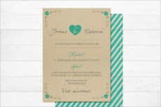 Pozivnice za venčanje sa semenom